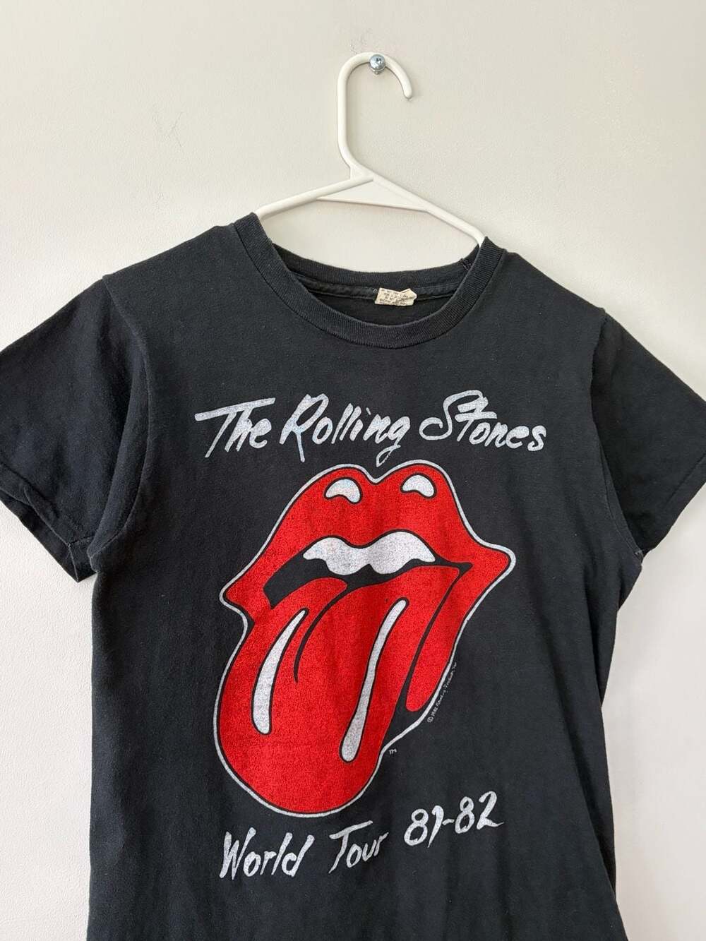 Vintage Rolling Stones World Tour 81-82 T-Shirt, Size S